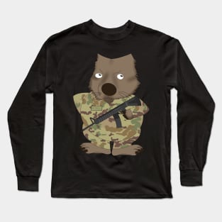 Combat Wombat Long Sleeve T-Shirt